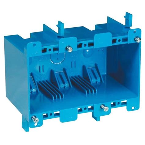 3 gang electrical box lowes|extra large single gang box.